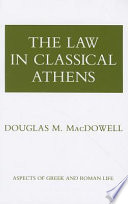 The law in classical Athens /