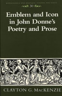 Emblem and icon in John Donne's poetry and prose /
