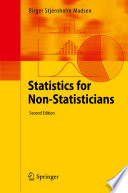 Statistics for non-statisticians /