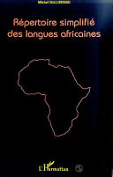 Répertoire simplifié des langues africaines /