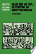 Prayer book and people in Elizabethan and early Stuart England /