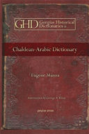 Chaldean-Arabic dictionary /