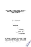 Latin America's new security reality : irregular asymmetric conflict and Hugo Chavez /