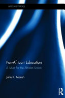 Pan-African education : a must for the African Union /