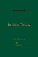 Louisiana tort law - index.