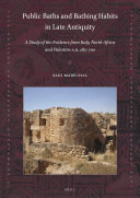 Public baths and bathing habits in late antiquity : a study of the evidence from Italy, North Africa and Palestine A.D. 285-700 /