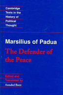 The defender of the peace /