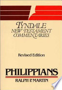 The Epistle of Paul to the Philippians : an introduction and commentary /