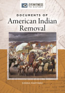 Documents of American Indian removal /