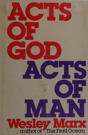 Acts of God, acts of man /