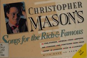 Christopher Mason's songs for the rich and famous /