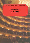 Manon : opera in five acts /
