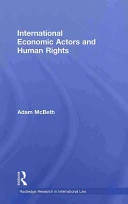 International economic actors and human rights /