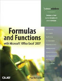 Formulas and functions with Microsoft Office Excel 2007 /