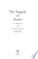 The tragedy of Korea /