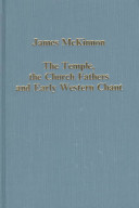 The temple, the church fathers, and early western chant /