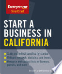 Start a Business in California.