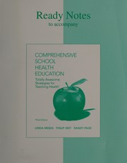 Ready notes to accompany Comprehensive school health education : totally awesome strategies for teaching health /