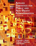 Applied statistics for public and nonprofit administration /