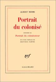 Portrait du colonisé, précédé de portrait du colonisateur : et d'une préface de Jean-Paul Sartre /