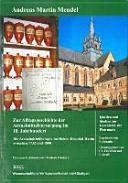 Zur Alltagsgeschichte der Arzneimittelversorgung im 18. Jahrhundert : die Arzneimitteltherapie im Hohen Hospital Haina zwischen 1732 und 1800 /