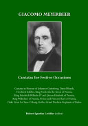 Cantatas for festive occasions /