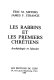 Les rabbins et les premiers chrétiens : archéologie et histoire /