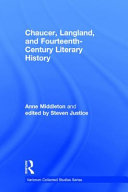 Chaucer, Langland, and fourteenth-century literary history /