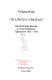 In lingua veritas : sprichwörtliche Rhetorik in Victor Klemperers Tagebüchern 1933-1945 /