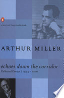 Echoes down the corridor : collected essays, 1944-2000 /