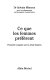 Ce que les femmes préfèrent : première enquête sur le désir féminin /