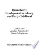 Quantitative development in infancy and early childhood /