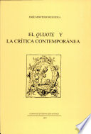 El Quijote y la crítica contemporánea /
