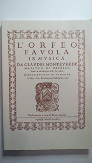 L'Orfeo : favola in musica for soloists, chorus, and orchestra /