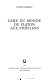 L'âme du monde de Platon aux stoīciens.