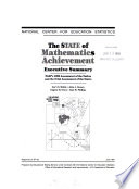 Effective schools in mathematics : perspectives from the NAEP 1992 assessment /