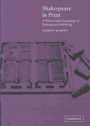 Shakespeare in print : a history and chronology of Shakespeare publishing /