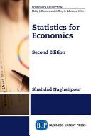 Statistics for economics /