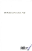 The National Democratic Party; right radicalism in the Federal Republic of Germany.