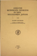 Ansätze modernen Denkens in den Religionen Japans /
