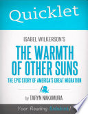 Isabel Wilkerson's The warmth of other suns : the epic story of America's great migration /