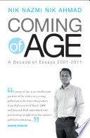 Coming of age a decade of essays, 2001-2011 /