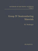 Group IV semiconducting materials /