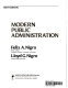 Modern public administration /