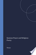 Qumran prayer and religious poetry /