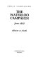 The Waterloo campaign, June 1815 /