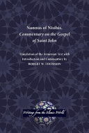 Nonnus of Nisibis, commentary on the Gospel of Saint John /
