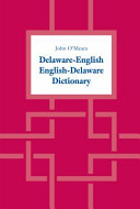 Delaware-English/English-Delaware dictionary /