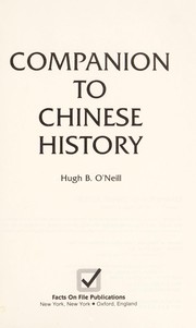 Companion to Chinese history /