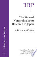 The state of nonprofit sector research in Japan : a literature review /